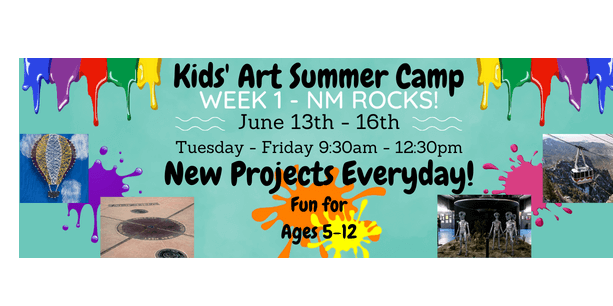 Kids Art Summer Camp - NM Rocks!