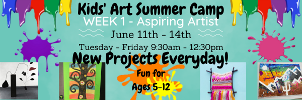 Kids' Summer Art Camp - Week 1 - Aspiring Artist
