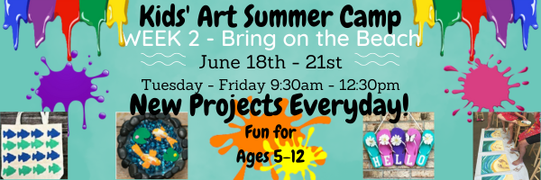 Kids' Summer Art Camp - Week 2 - Bring On The Beach